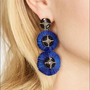 Stella and Dot Gemma Fan Chandelier earrings